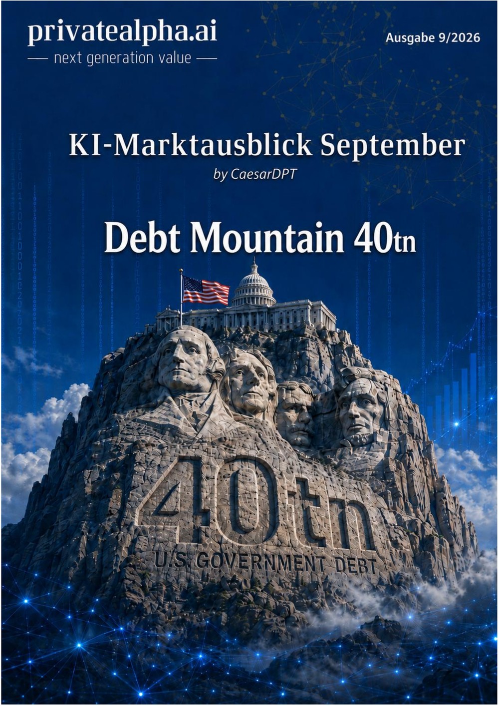 KI-Marktausblick September – Debt Mountain $40tn